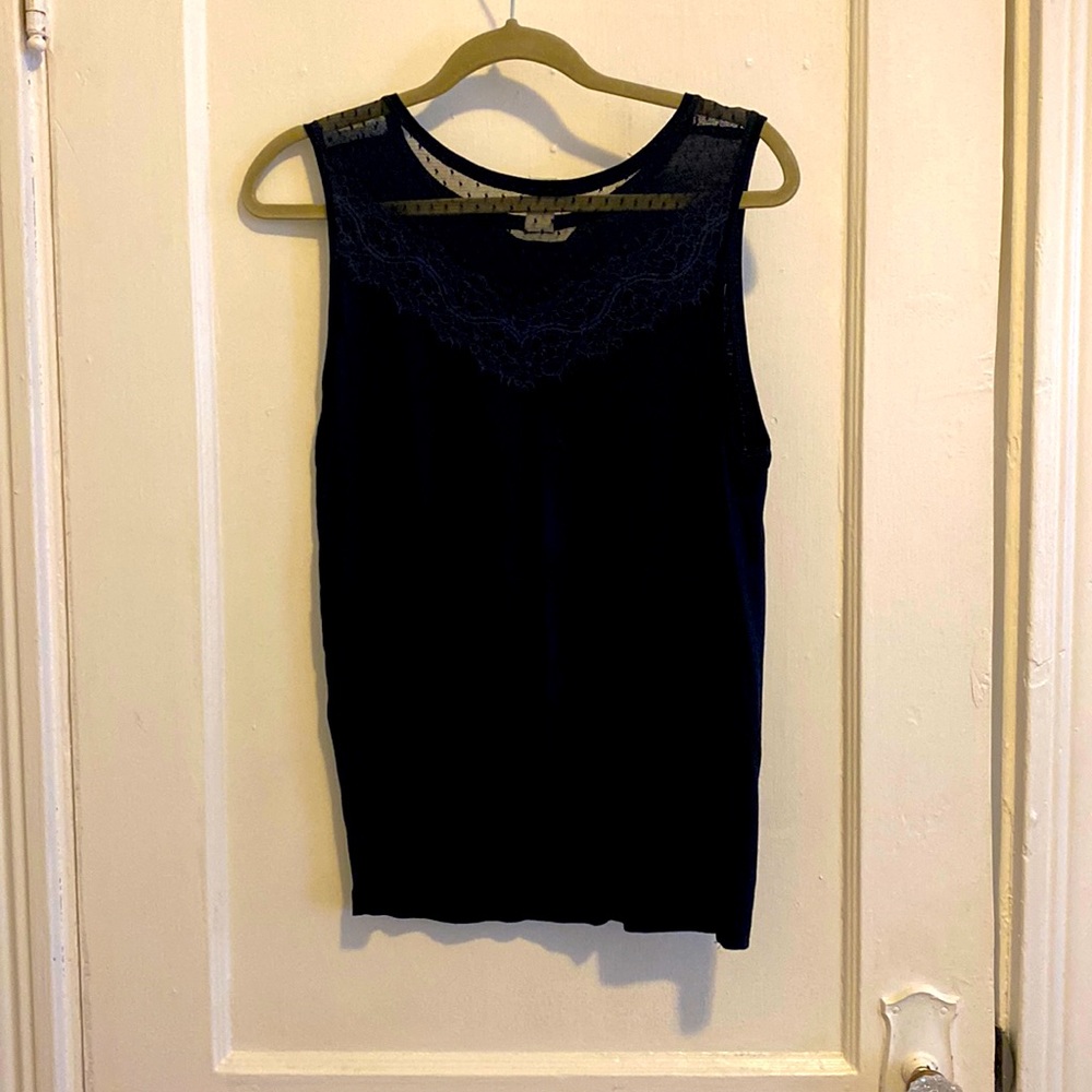 Navy tank top